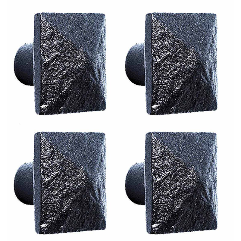 The Renovators Supply Inc. Iron Hardware Knob Pull Square Black